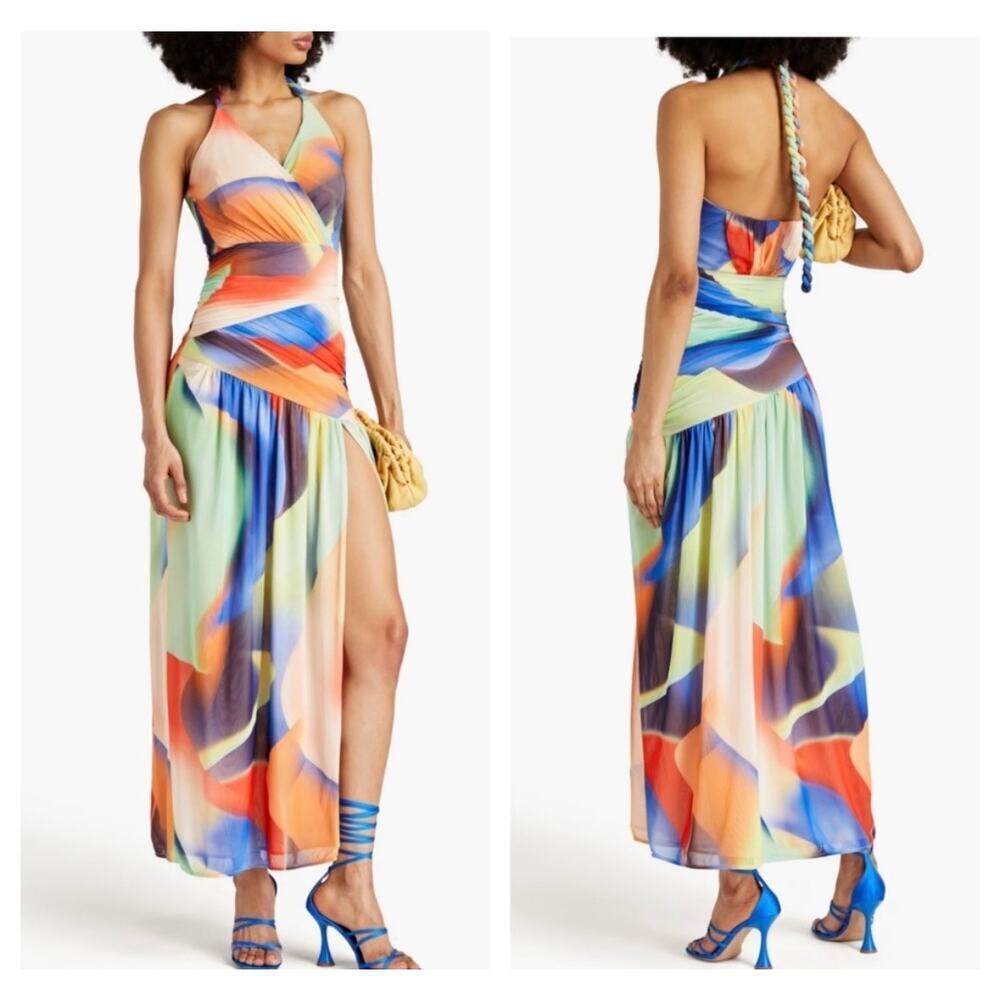 Nicholas Nicholas Bristol Open Back Maxi Dress Si… - image 2